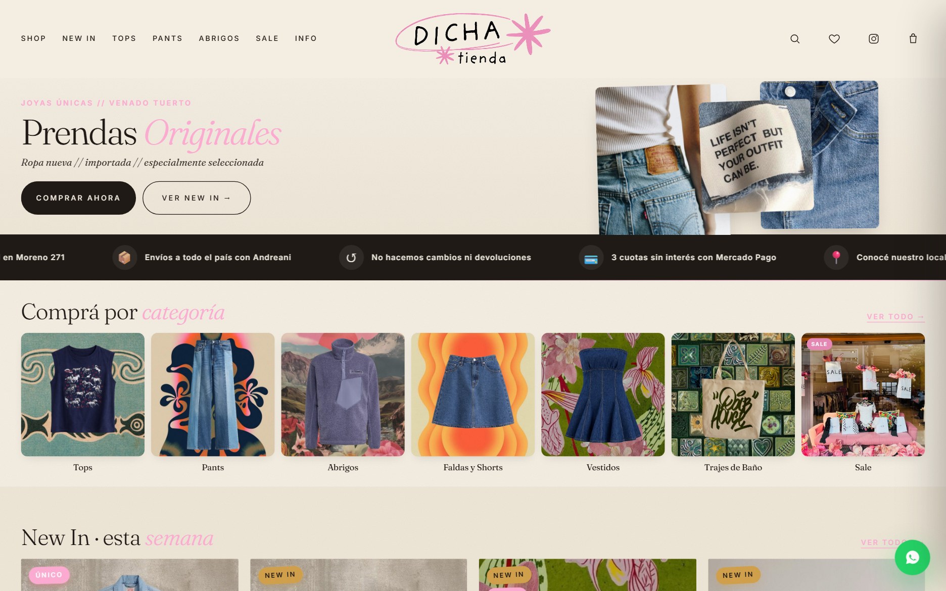 Dicha Tienda