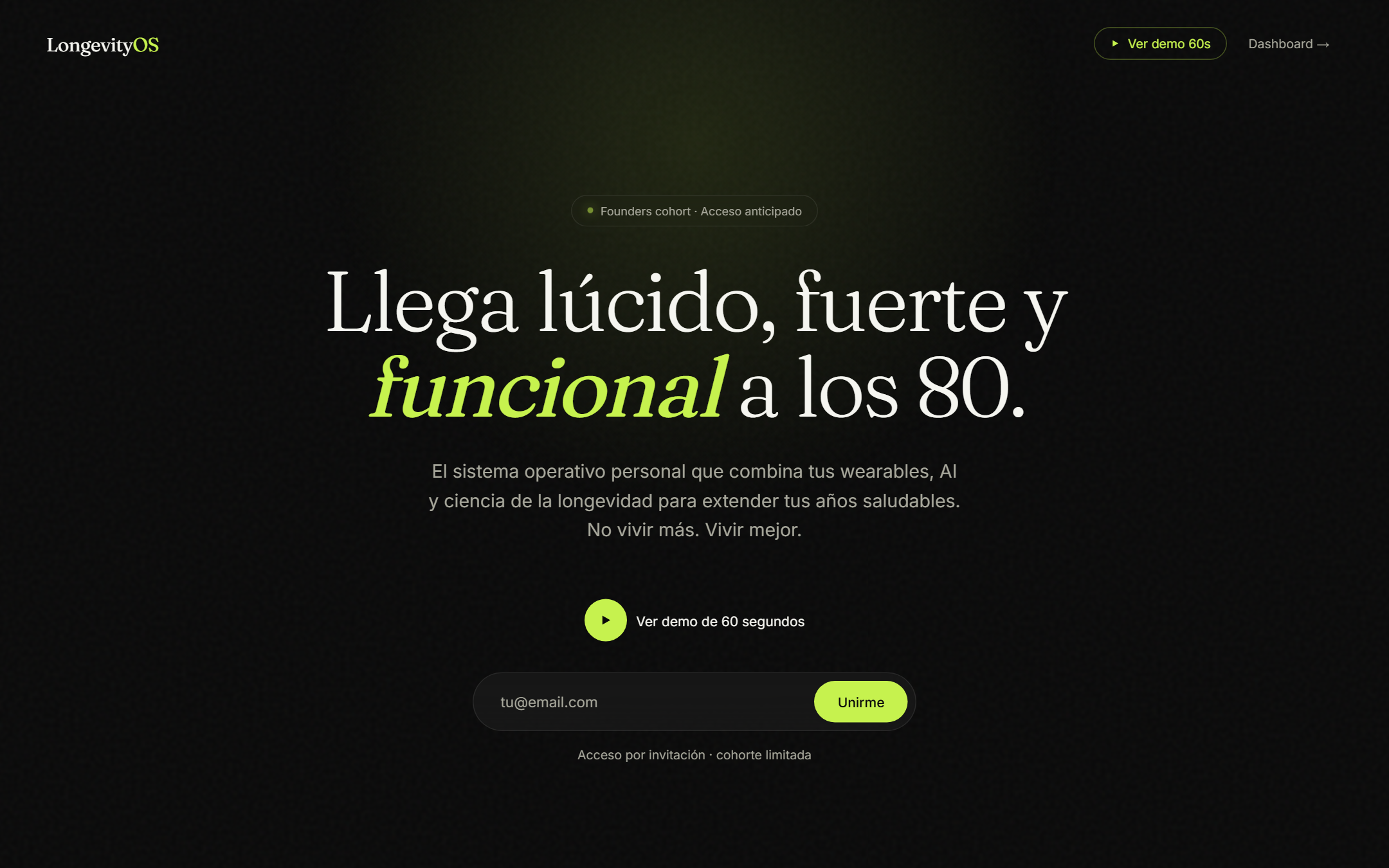 Longevity OS
